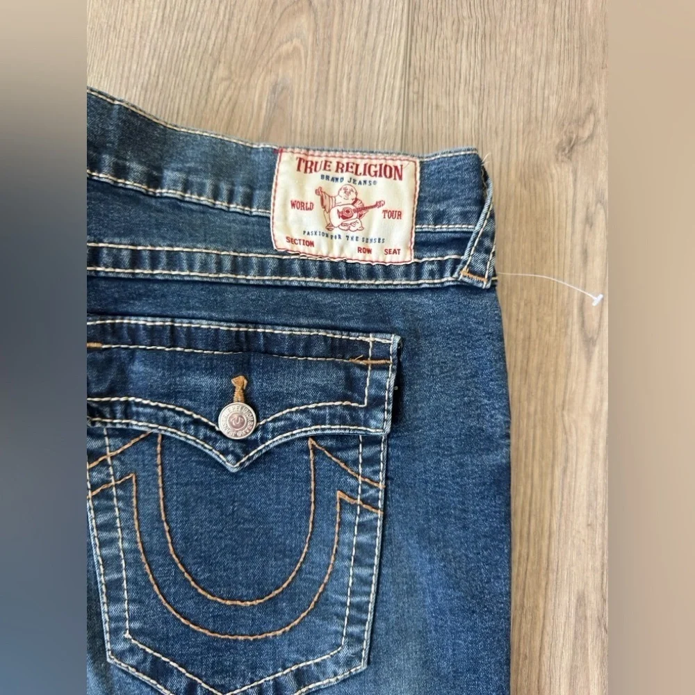 True Religion Blue Skinny Jeans with Classic Style 👖